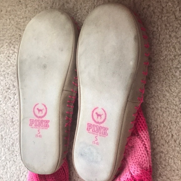 Pink Victoria’s Secret Wool Mukluks. - Picture 2 of 6